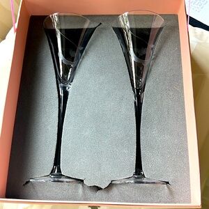 NEVER USED. Marquis by Waterford collection glasses. Tall. Champagne glasses.